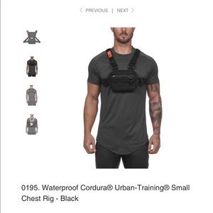 asrv urban training chest rig